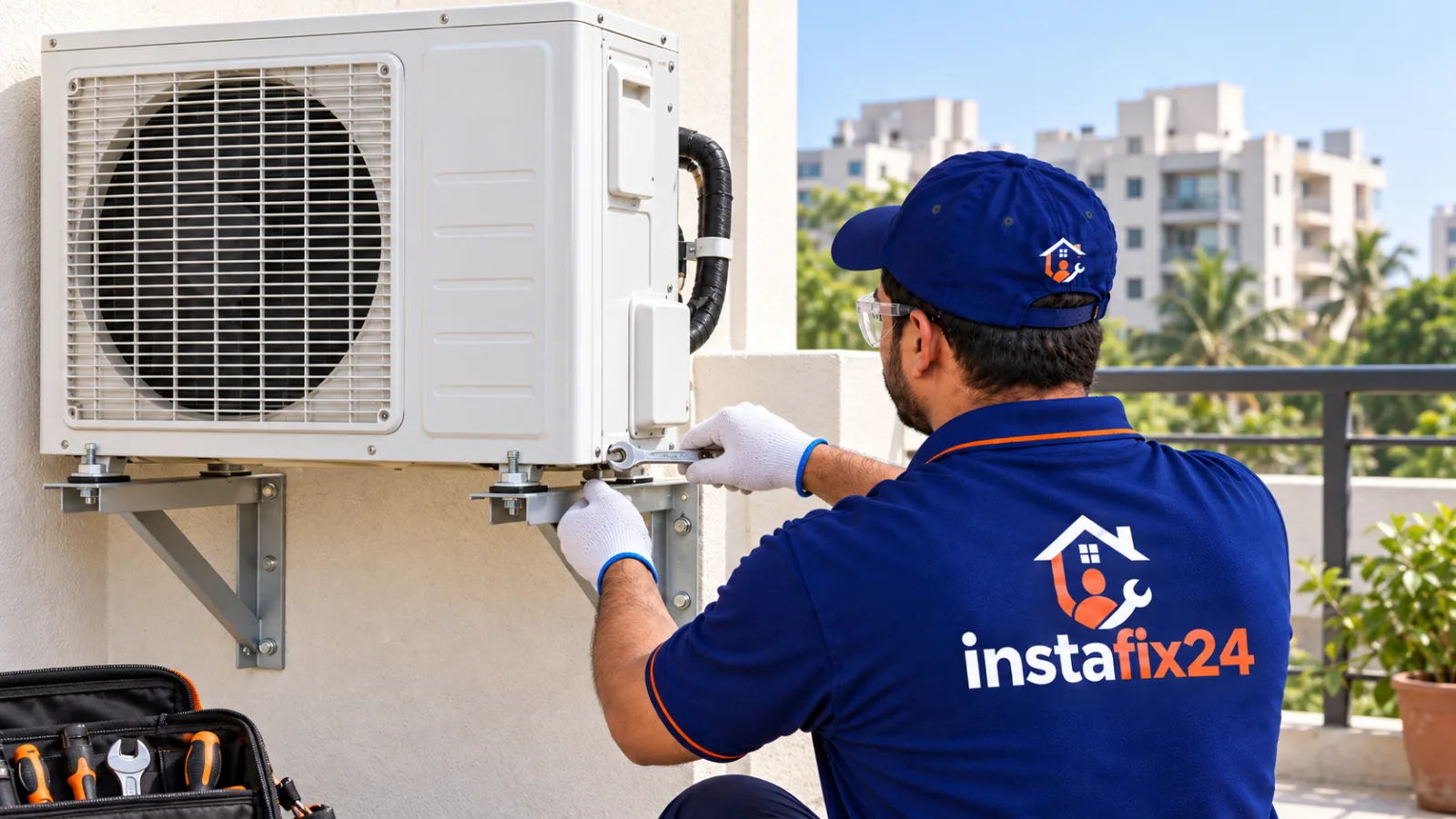 Split AC Outdoor Unit Reinstallation service