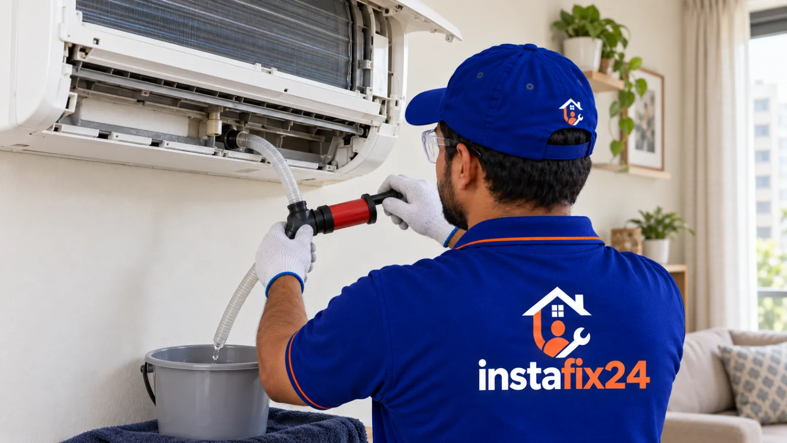 AC Drainage Blockage Repair service